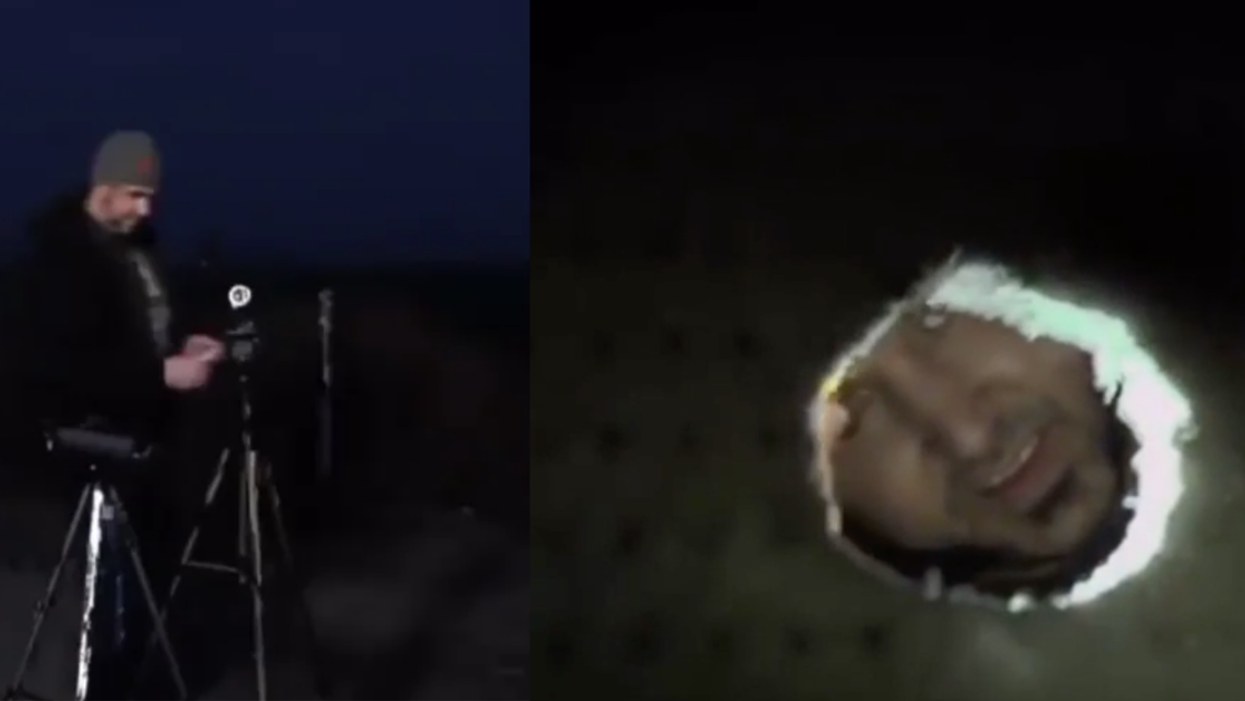Flat Earther Accidentally Proves Earth Is Round With Light Experiment In Cringey Resurfaced Clip