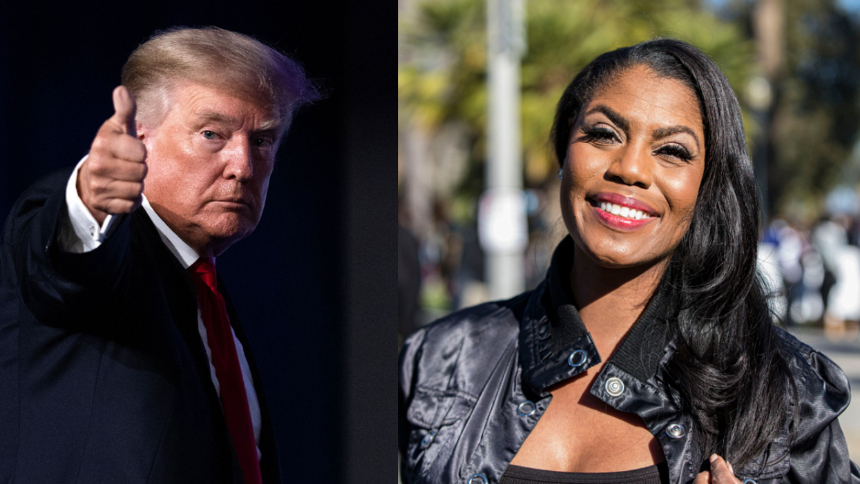 Omarosa Recounts the Time She Saw Trump 'Chewing' on a Torn Up Document in the Oval Office