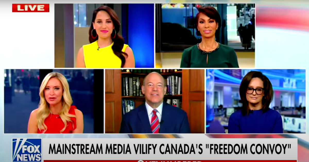 Kayleigh McEnany Left Stunned After Co-Host Says He Doesn't Support Canada's 'Freedom Convoy'