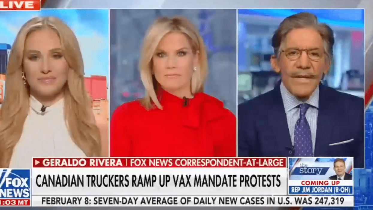 Geraldo Slams 'Appallingly Naïve' Tomi Lahren For Supporting 'Thuggish' Canadian Trucker Protests