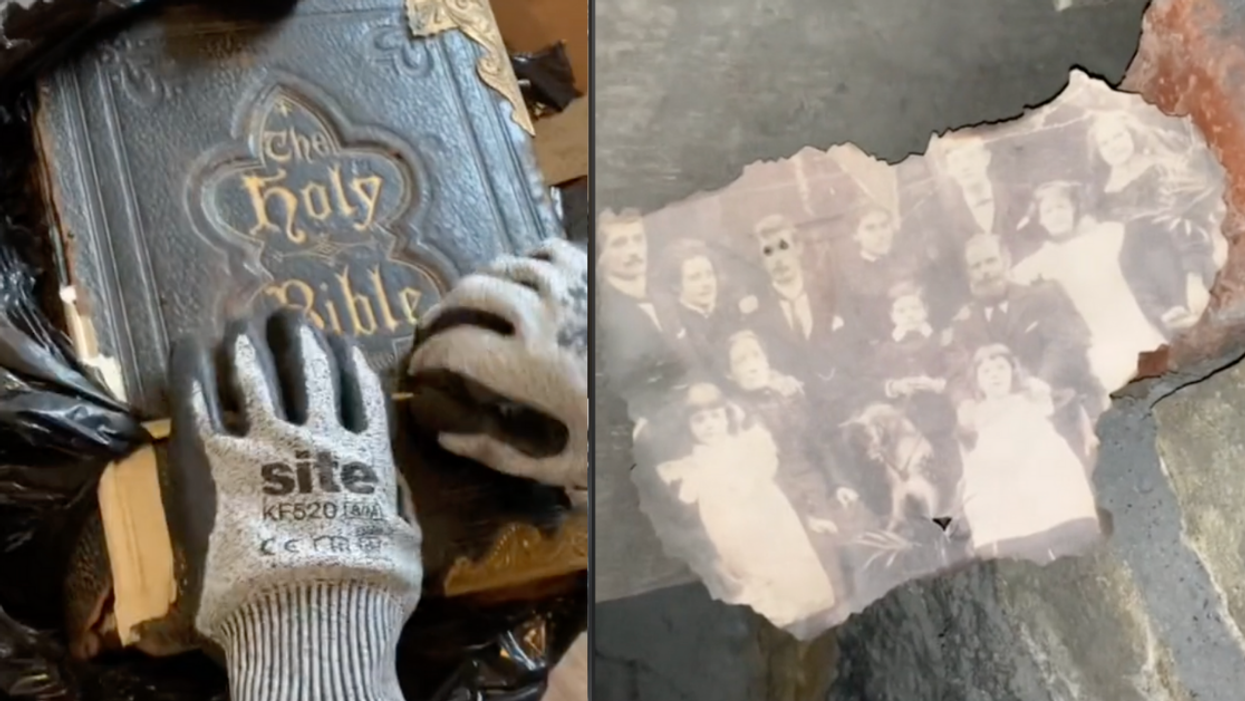 Couple Weirded Out After House They Bought At Auction Is Filled With Hidden 'Satanic' Objects