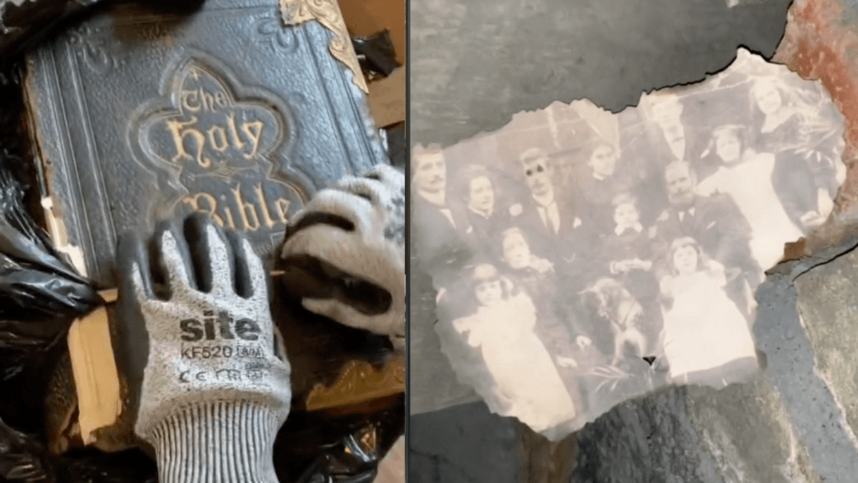 Couple Weirded Out After House They Bought At Auction Is Filled With Hidden 'Satanic' Objects