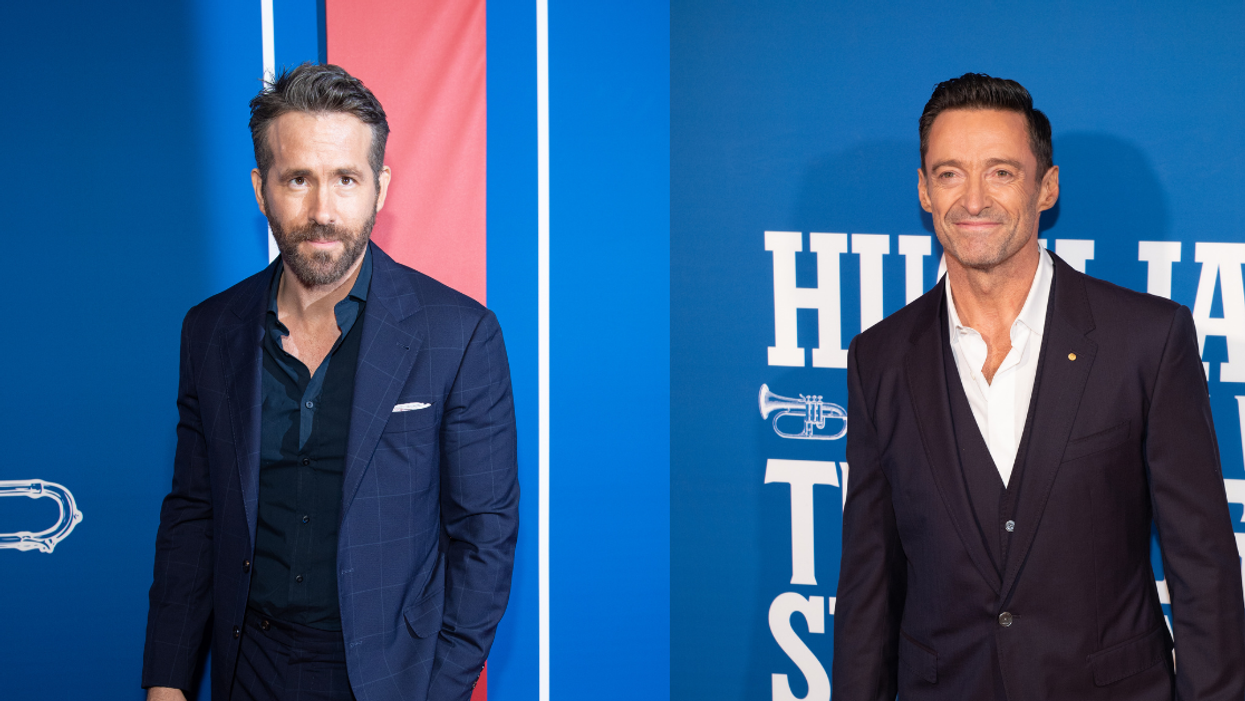 Ryan Reynolds Hilariously Trolls Hugh Jackman With Portraits Of Himself For 'The Music Man' Opening Night