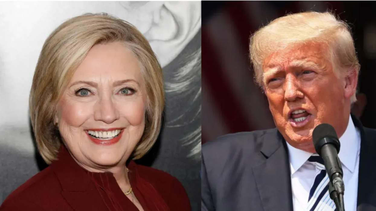 Hillary Clinton Is Dragging Trump's Document Flushing With The Perfect New Fashion Accessory