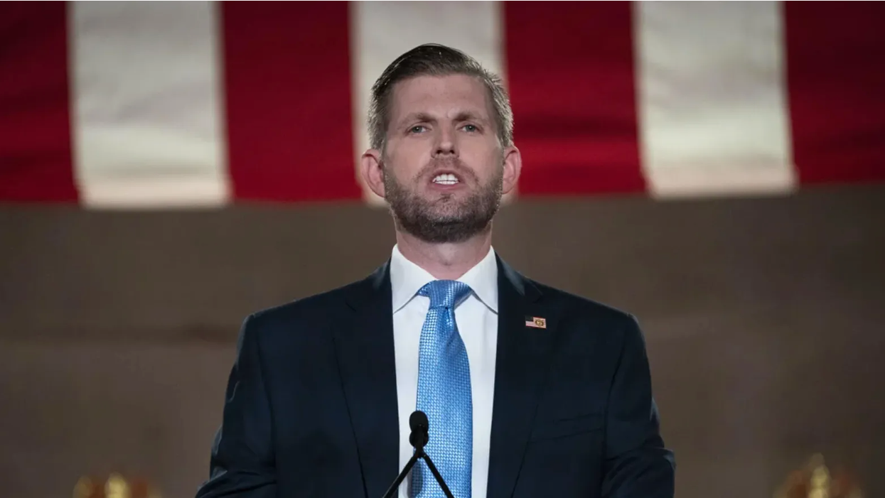 Eric Trump Dragged For Hilariously Accurate Freudian Slip About His Father's 'Administration'