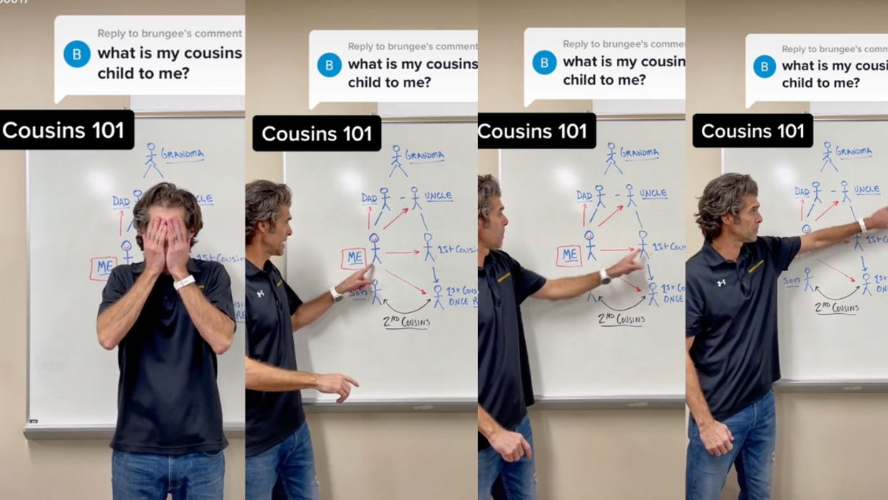 Teacher Goes Viral With TikTok Explaining What 'First Cousin Once Removed' Actually Means