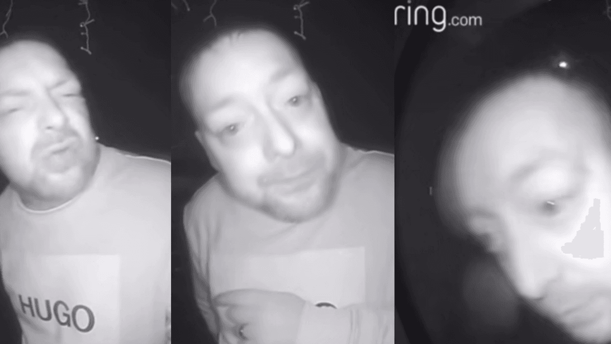 Drunk Guy's Hilarious Doorbell Cam Conversation With His Angry Partner Is An Instant TikTok Hit