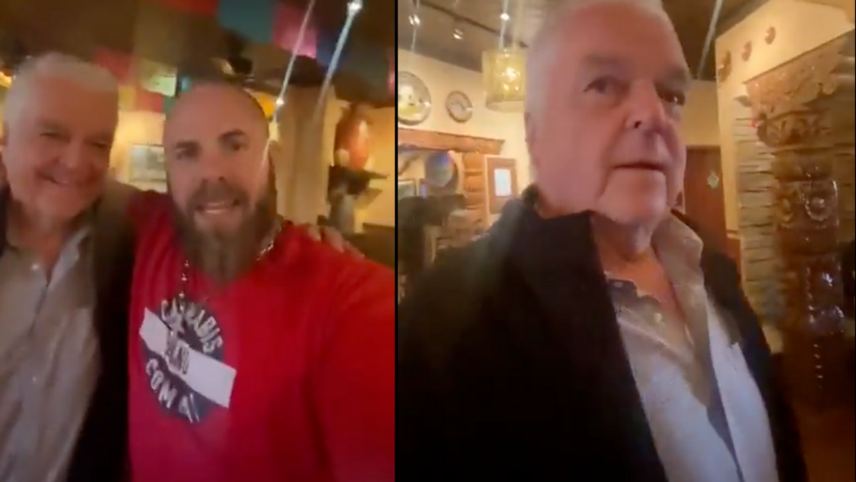 Conspiracy Theorist 'Patriots' Threaten Nevada Gov. And His Wife At Restaurant In Alarming Video
