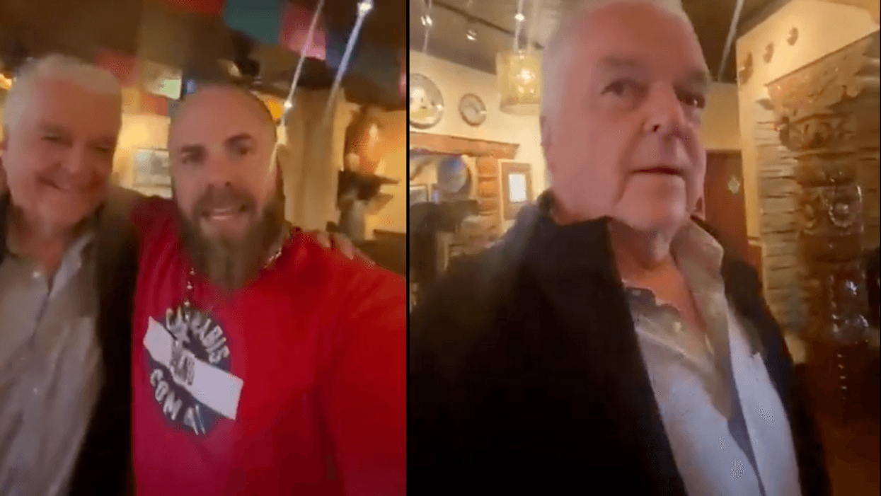 Conspiracy Theorist 'Patriots' Threaten Nevada Gov. And His Wife At Restaurant In Alarming Video