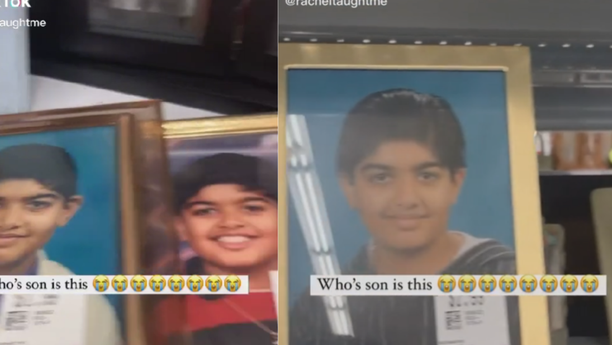 TikToker Stunned To Find Guy's Childhood Photos For Sale At Thrift Store—And Someone's Gonna Need Therapy