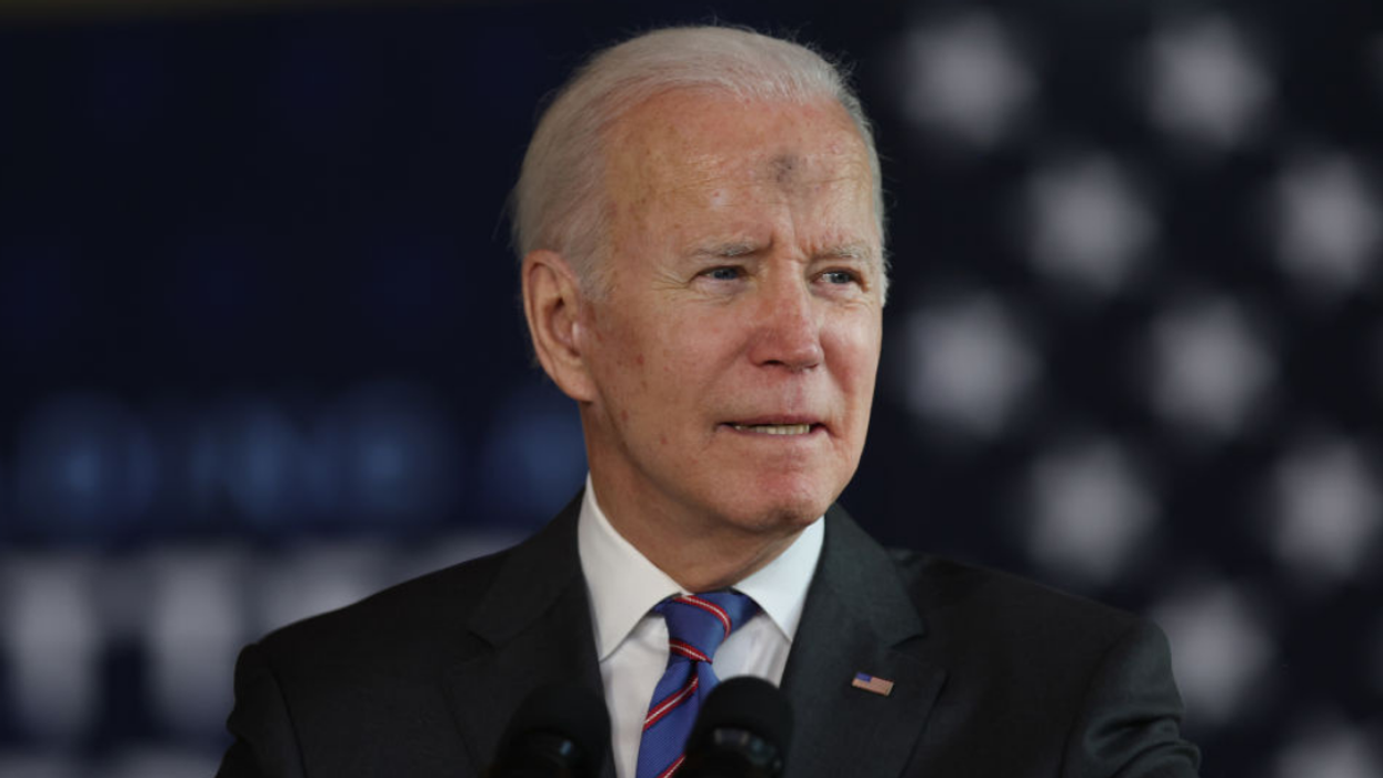 MAGA Fans Bluntly Fact-Checked After Trying To Mock Biden For Having A 'Bruise' On His Forehead