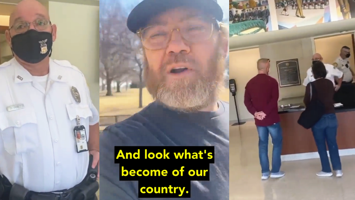 Ricky Schroder Ripped After Melting Down Over Mask Mandate At Eisenhower Museum