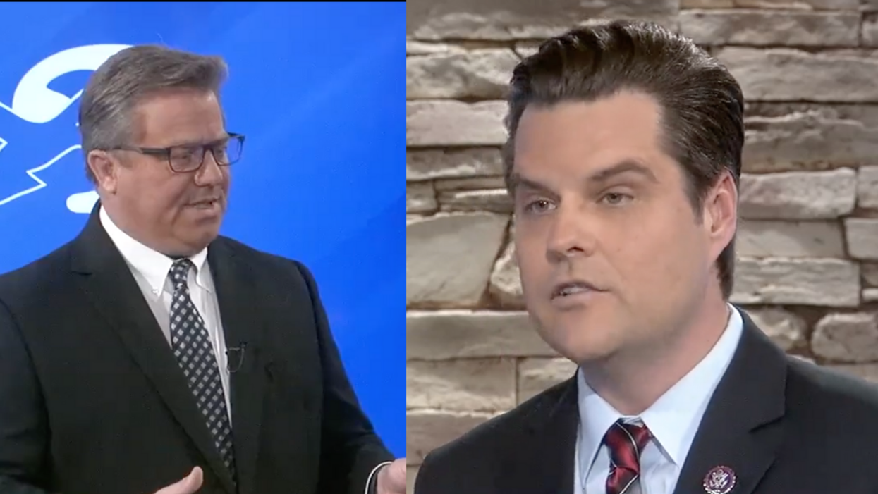Local News Anchor Smacks Down Matt Gaetz's Rigged Election Claims Right To His Face In Viral Clip