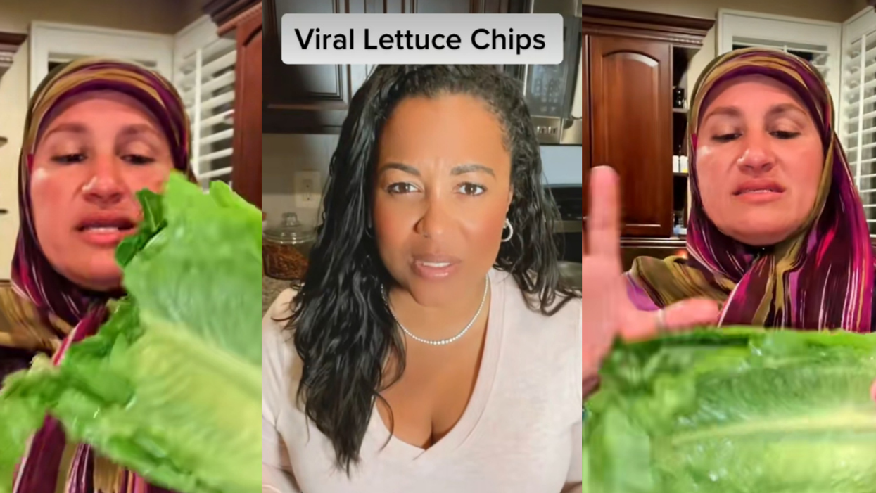 'Lettuce Chips' Are TikTok's Latest Bizarre Food Craze—And Everyone Is Thinking The Same Thing