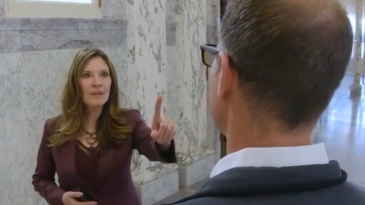 GOP Candidate Mocked for Cringey Attempt to Dodge Questions About White Nationalist Event She Attended