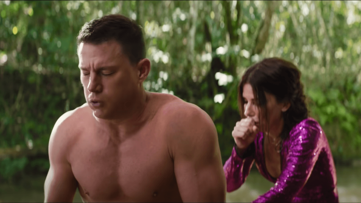 Sandra Bullock Describes Coming 'Face To Face' With Channing Tatum's *Ahem* 'Landscape'—And Hoo Boy