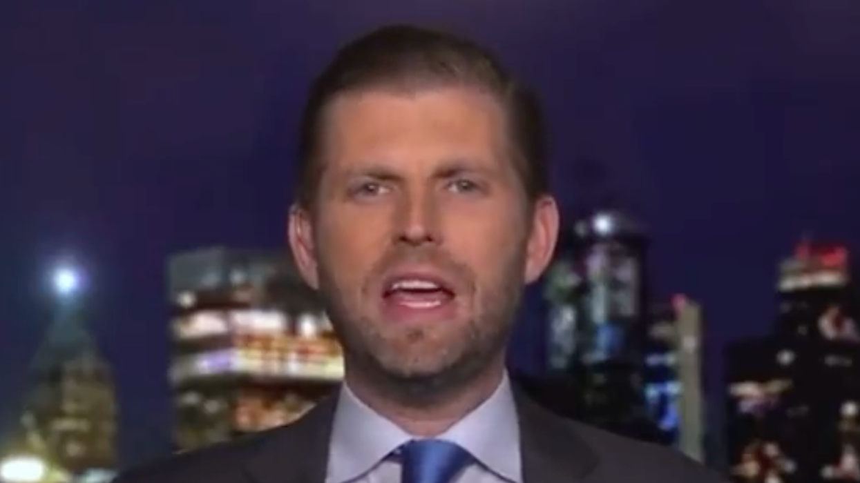 Eric Trump Just Tried to Slam Biden for Going on a Bike Ride—It Did Not Go Well