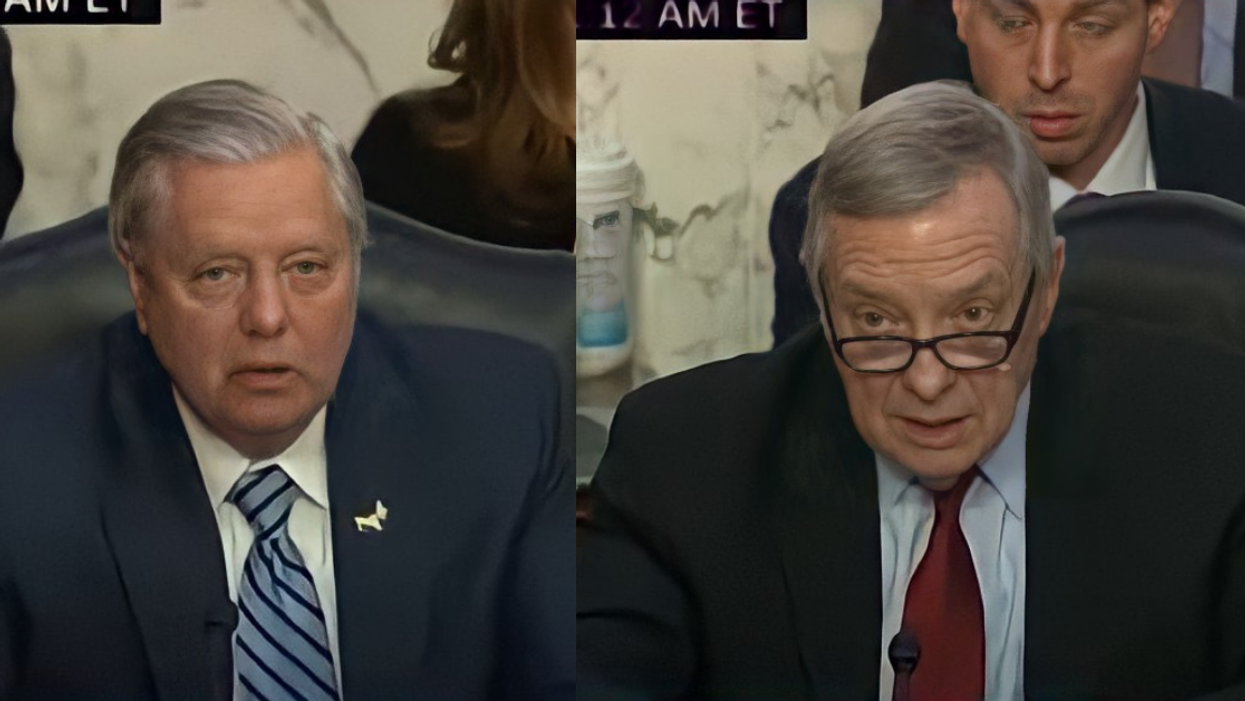 Lindsey Graham Walks Out Of Supreme Court Hearing After Dem. Senator Fact-Checks His Rant