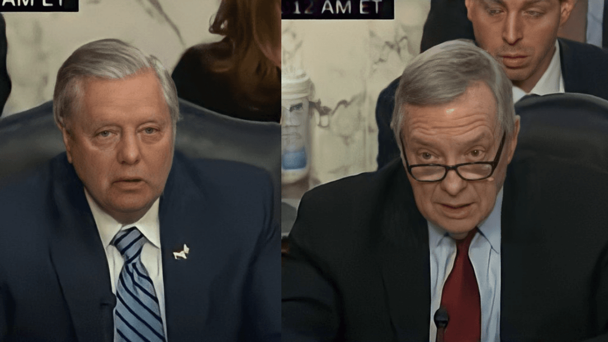 Lindsey Graham Walks Out Of Supreme Court Hearing After Dem. Senator Fact-Checks His Rant