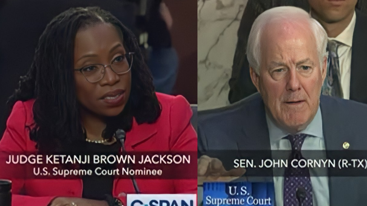 Ketanji Brown Jackson Schools GOP Sen. On 'The Nature Of A Right' After His Gay Marriage Rant