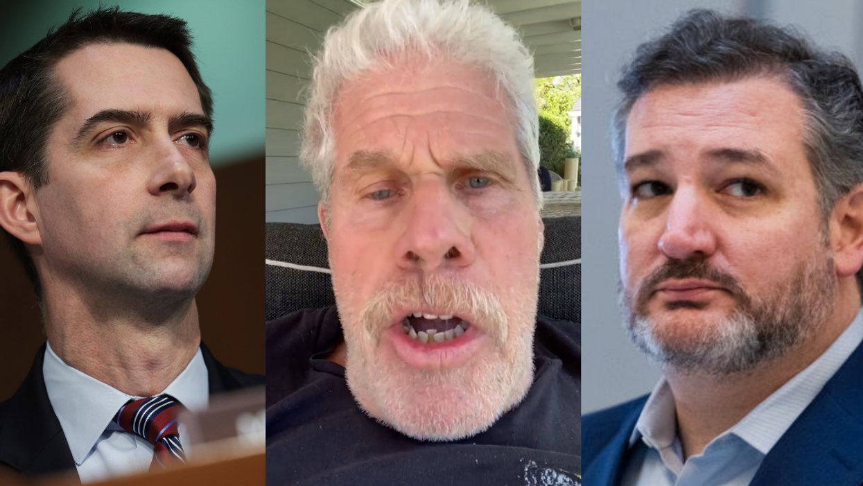 Ron Perlman Obliterates 'Piece Of Sh*t' Tom Cotton And 'Pr*ck' Ted Cruz For Ketanji Brown Jackson Questions