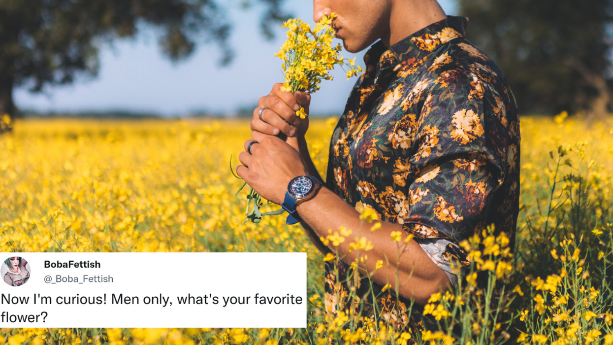 Viral Post About How Nobody Ever Asks Men What Their Favorite Flower Is Sparks Flurry Of Responses