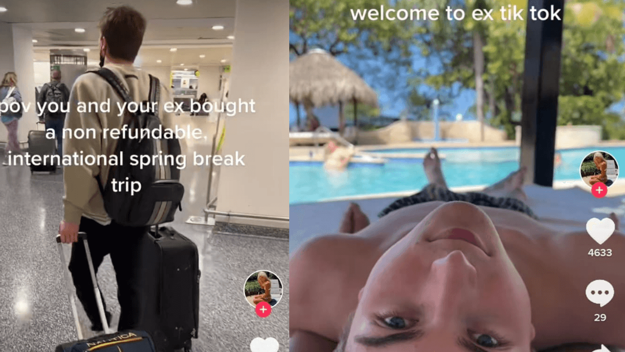 Woman Documents Going On Nonrefundable Tropical Vacation With Her Ex In Viral TikTok Videos