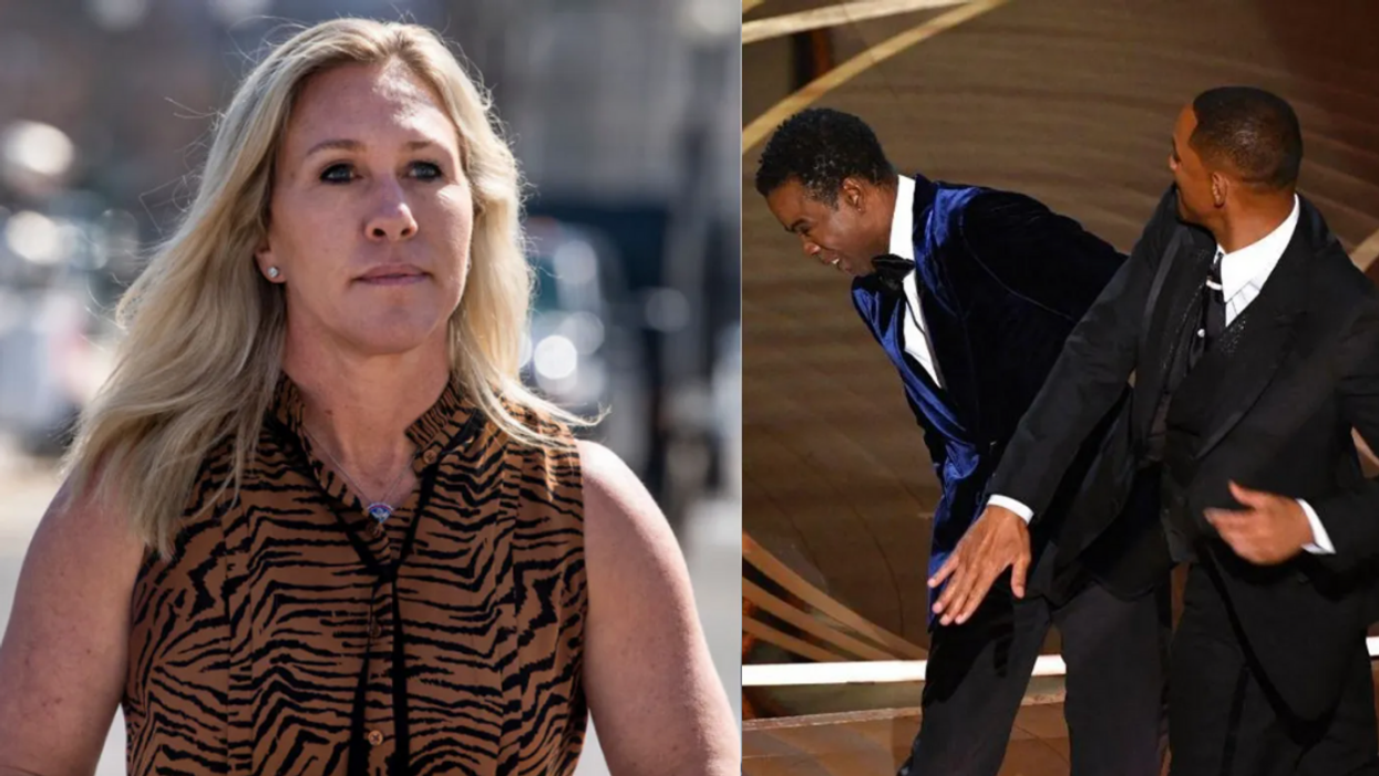 QAnon Rep. Blasted After Saying She 'Appreciates' Will Smith's 'Alpha Male' Response To Chris Rock Joke