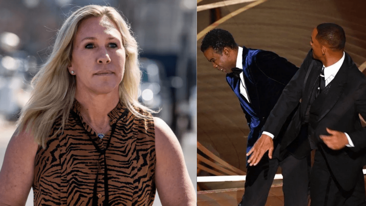 QAnon Rep. Blasted After Saying She 'Appreciates' Will Smith's 'Alpha Male' Response To Chris Rock Joke
