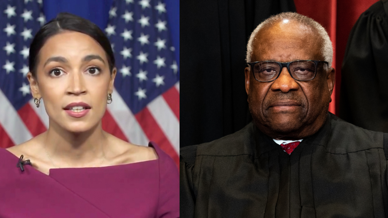 AOC Calls On Clarence Thomas To Resign In Fiery Twitter Thread: 'This Is A Tipping Point'