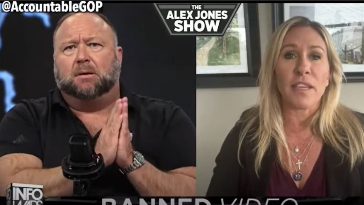 QAnon Rep. Pledges To Write National 'Don't Say Gay' Bill In Mind-Numbing Alex Jones Interview