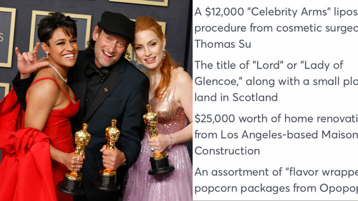 Twitter Floored By What Was In Oscar Nominees' Gift Bags—Including A 'Small Plot Of Land In Scotland'