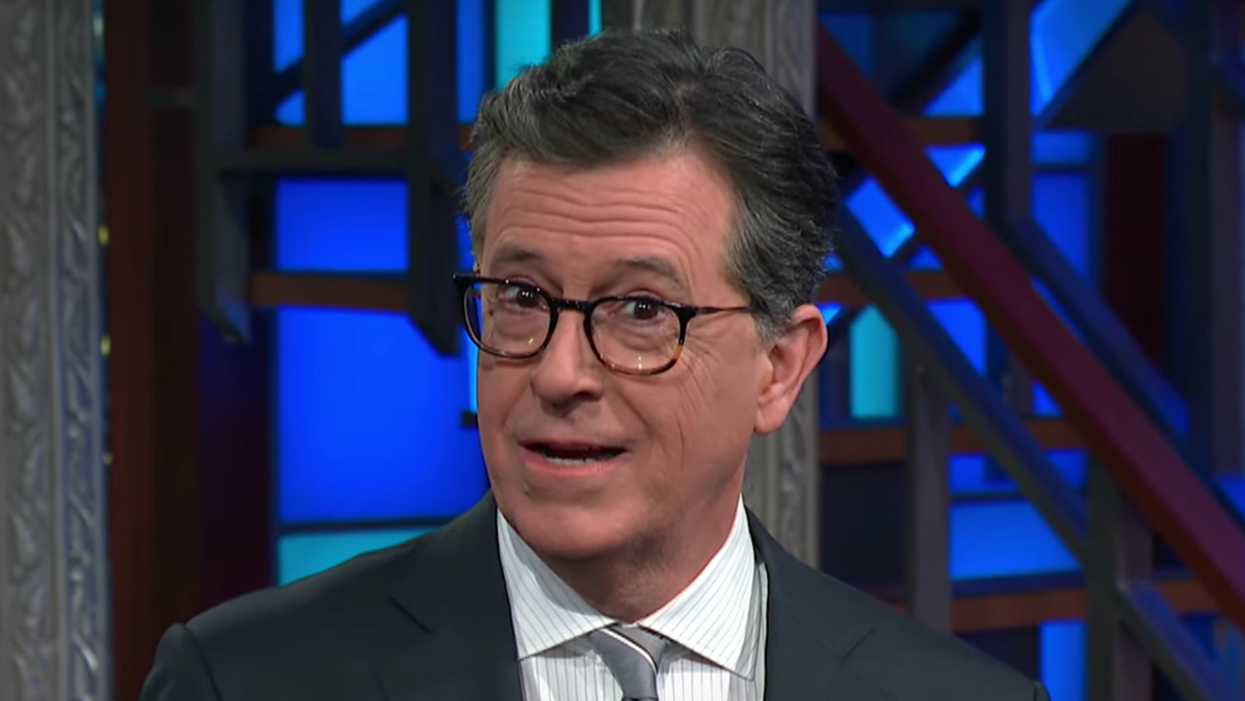 CBS Had to Bleep Out Colbert's Reaction to the Network Hiring Trump's Ex-Chief of Staff as On-Air Analyst