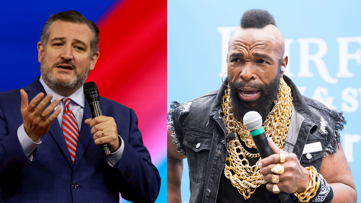 Ted Cruz Just Tried To Pick A Fight With Mr. T Over Mask-Wearing—And Yeah, It Did Not Go Well