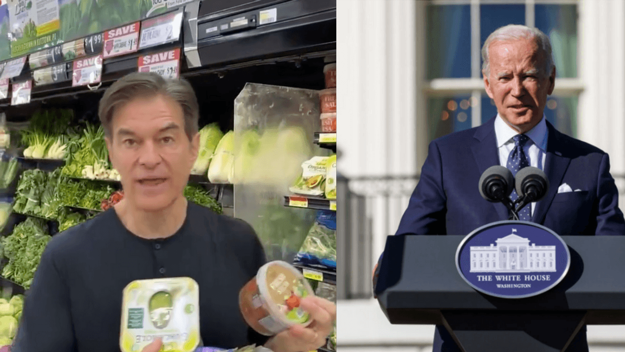 Millionaire Dr. Oz Dragged After Blaming Biden For $6 Salsa In Bizarre Grocery Shopping Video
