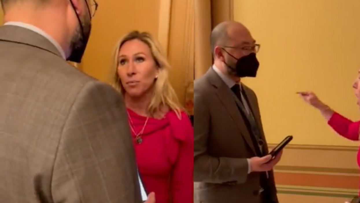 QAnon Rep. Throws Tantrum Over Reporter's Capitol Riot Question Since It Only Happened 'One Time'