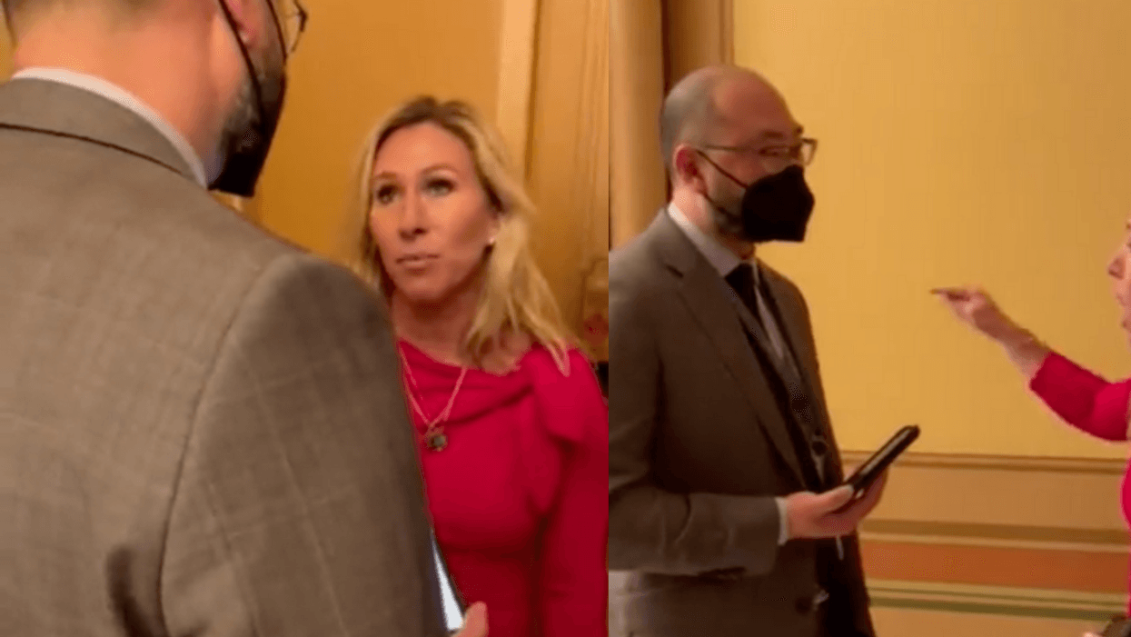 QAnon Rep. Throws Tantrum Over Reporter's Capitol Riot Question Since It Only Happened 'One Time'