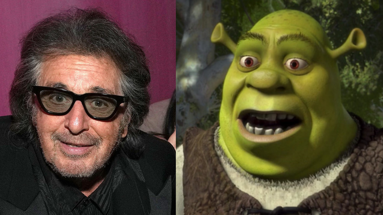 Twitter Just Noticed That Al Pacino Appears To Have A 'Shrek' iPhone Case—And They're Obsessed
