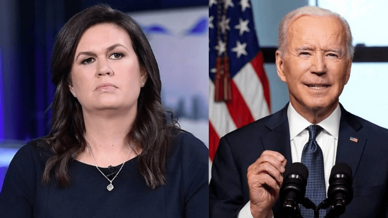 Sarah Sanders Fact-Checked Hard After Claiming Biden Has Created 'One Disaster After Another'