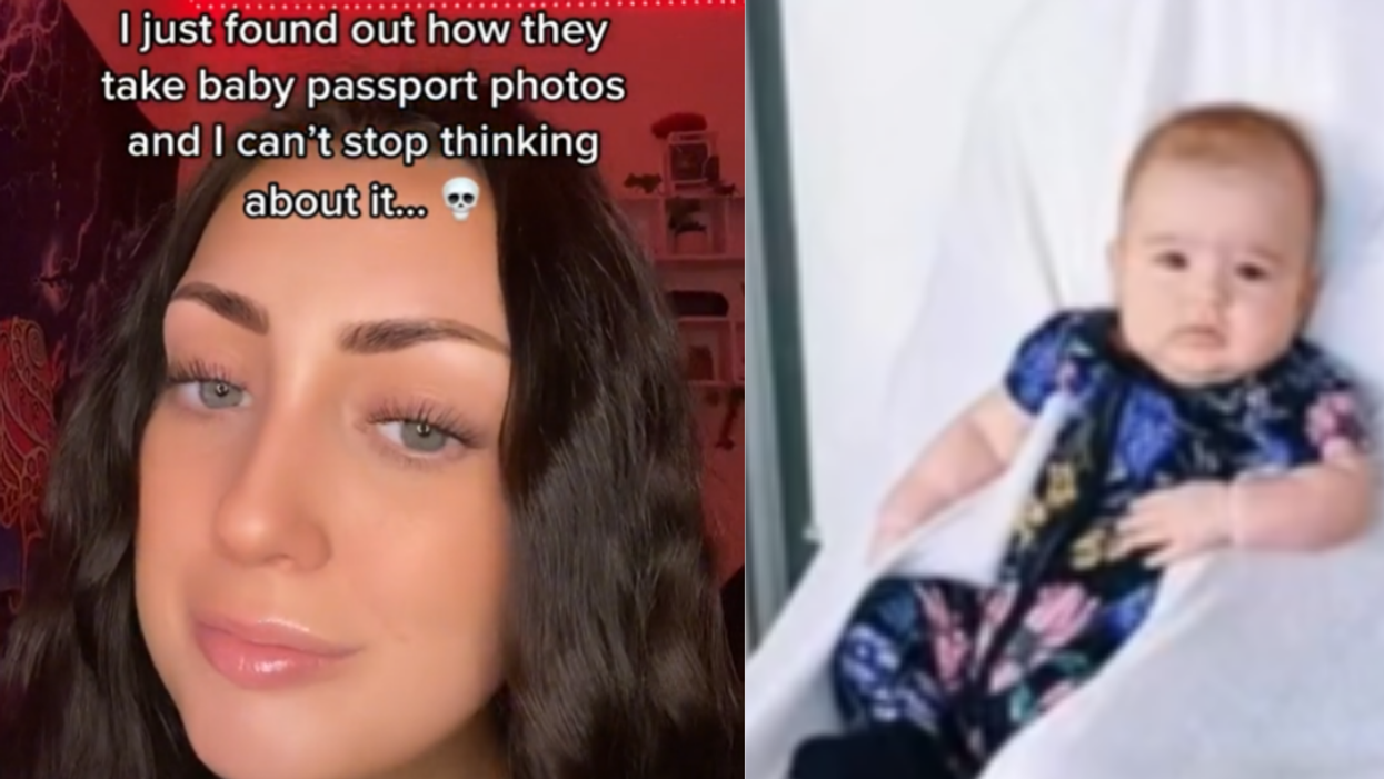 TikTok Stunned To Discover The Hilariously Bizarre Way Baby Passport Photos Are Taken