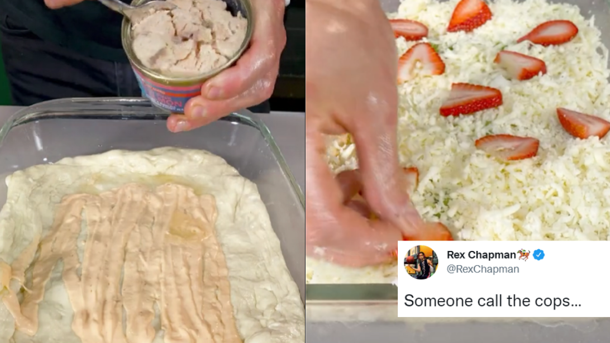 TikTok Chef Trolls The Internet With ‘Spokane-Style’ Pizza—And People Are Throwing Up In Their Mouths