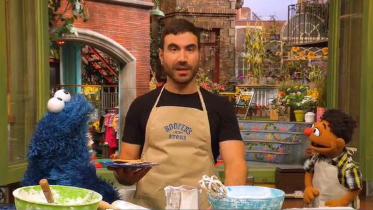 'Ted Lasso' Star Brett Goldstein Just Taught Cookie Monster About The 'F-Word'—Well, Not *That* F-Word