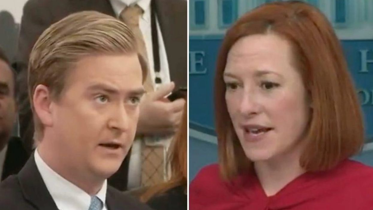 Jen Psaki Defends 'Stupid Son of a B****' Peter Doocy in Hilariously Shady Comments