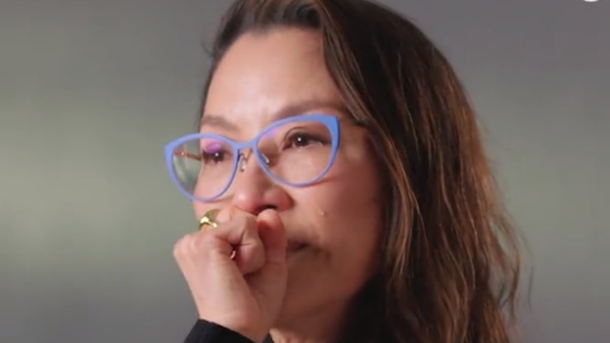 Michelle Yeoh Chokes Up Describing How She Felt Reading The Script For 'Everything Everywhere All At Once'