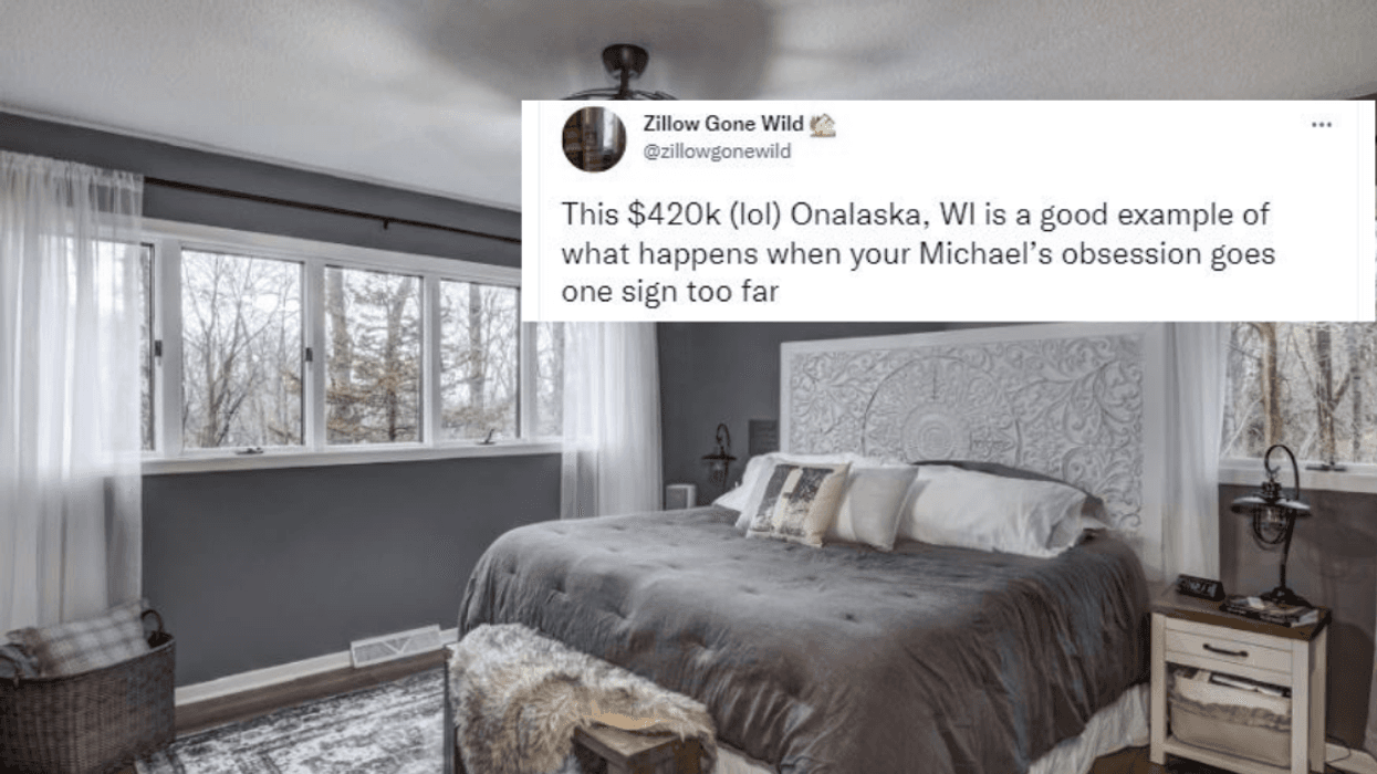 Wisconsin Home For Sale Roasted After Twitter Notices 'Welcome To Poundtown' Sign Above Bed