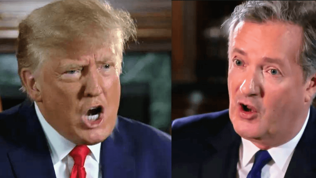 Piers Morgan Explains How He Tricked Trump Into Sitting Down for His Blockbuster Interview After Trump Wanted to Cancel