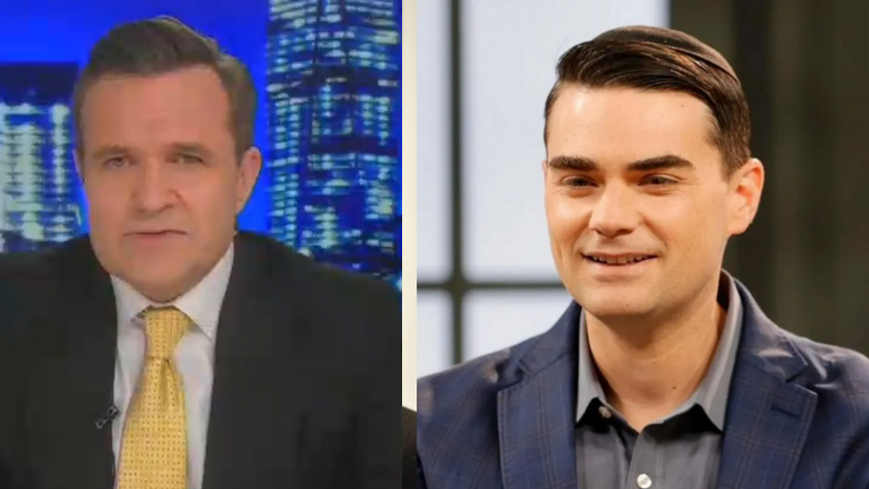 Newsmax Host Defends Including Ben Shapiro Among 'Black Conservatives' In On-Air Graphic