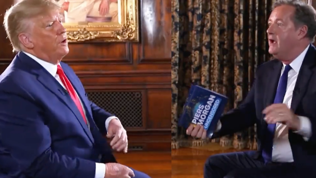 Trump Slams Piers Morgan For 'Deceptively Editing' Interview Promo—And Has Audio To Prove It