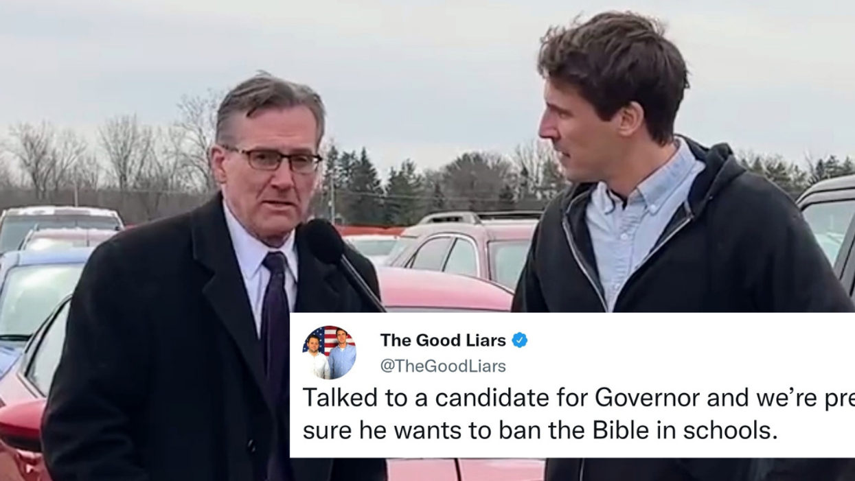 Comedian Epically Trolls GOP Candidate Who Wants To Make The Bible The 'Basic Textbook' In Schools