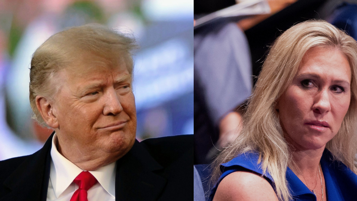 Trump Comes To QAnon Rep's Defense Amid Effort To Remove Her From Ballot